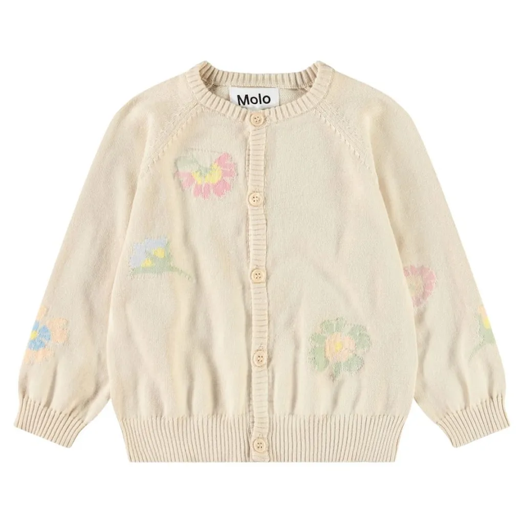 Brody Cardigan Pastel Flora Barn Tröjor & Toppar
