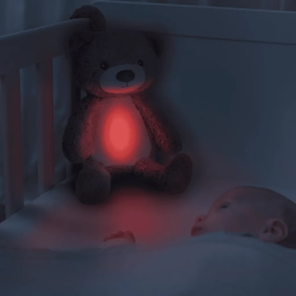 New Brody The Bear Sömntränare Pink Belysning