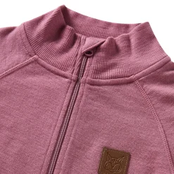 Sale Broome Jacka I Ull Mauve Barn Fleecekläder
