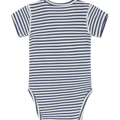 New Bue Randig Baby Body Blue Moon Barn Bodys & Bodysuits