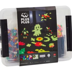 Clearance Build & Glow Byggset Med Förvaringslåda Byggklossar & Lego