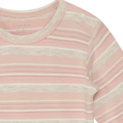 Discount Buller Randig Baby Body Peach Rose Barn Bodys & Bodysuits