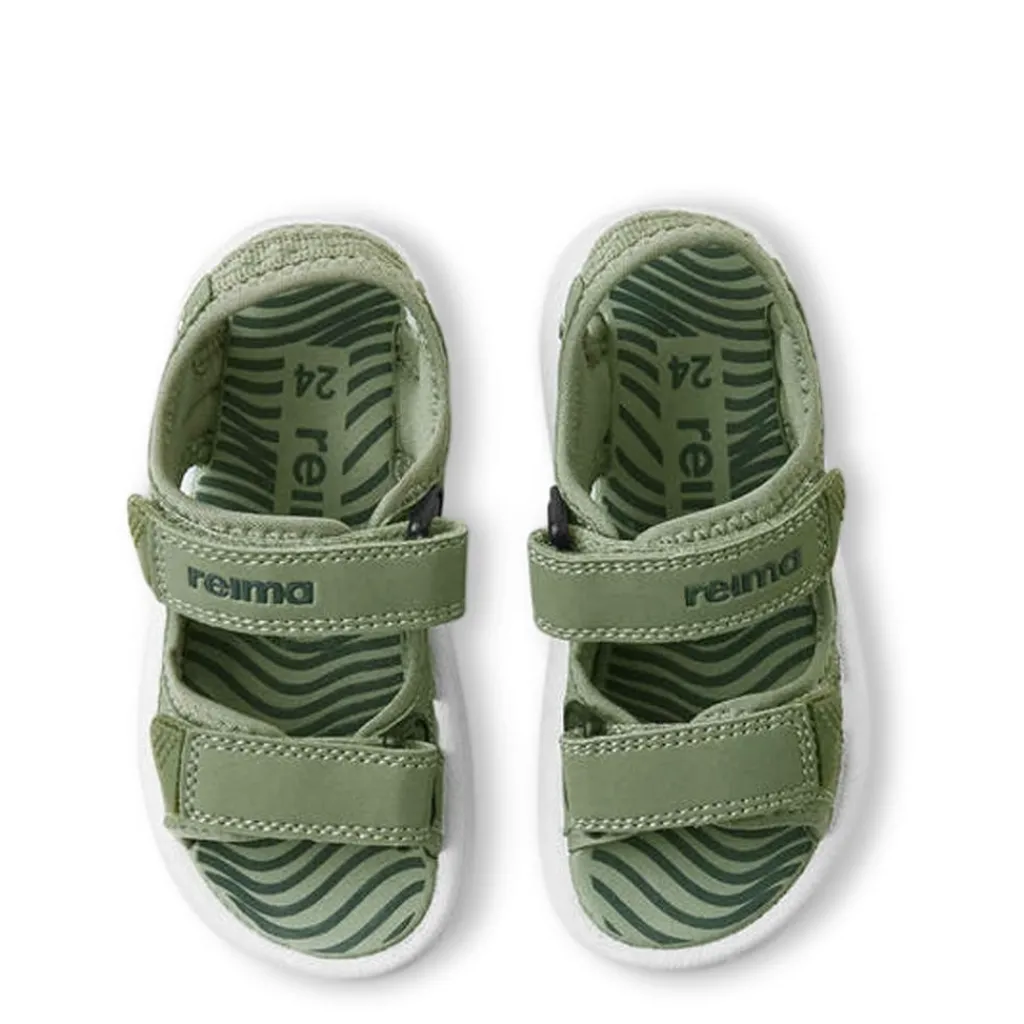 Online Bungee Sandaler Grågröna Barn Sandaler
