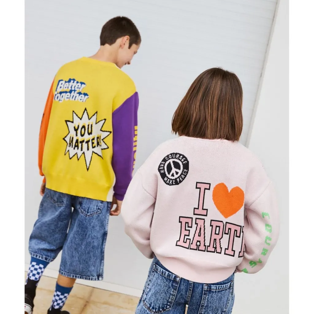 Sale Burt Cardigan You Matter Barn Tröjor & Toppar