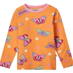 New Butterflies Långärmad T-shirt Papaya Barn Tröjor & Toppar