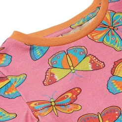 Sale Butterflies Pyjamas Bubblegum Barn Sovkläder