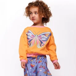 New Butterfly Sweatshirt Papaya Barn Tröjor & Toppar