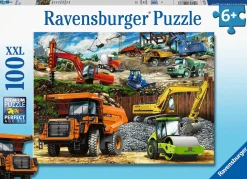 Sale Bygg- Och Anläggningsfordon Pussel Multicolor Spel & Pussel