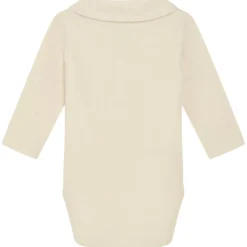 New Caldur Piké-babybody Ecru Barn Bodys & Bodysuits