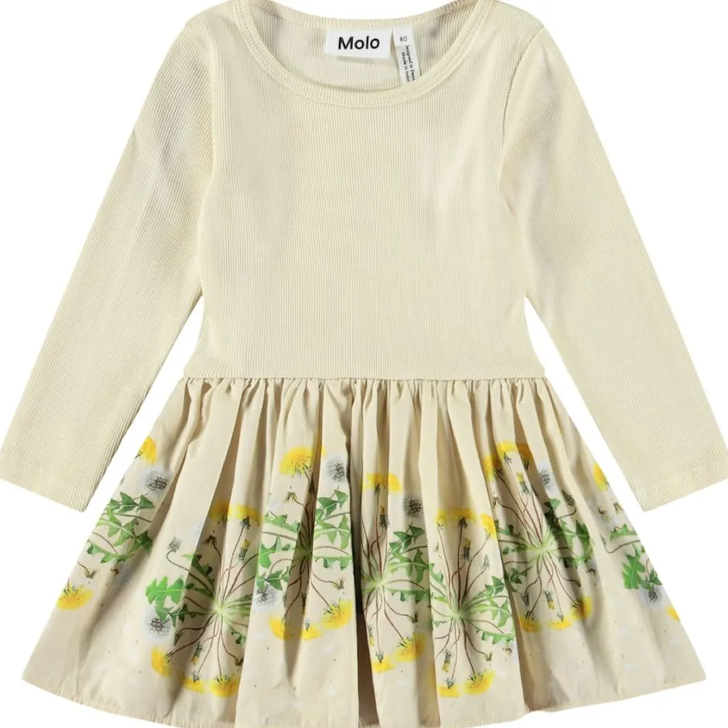 Best Candi Long-Sleeved Dress Baby Dandelion Barn Klänningar & Kjolar