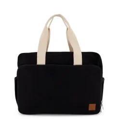 Outlet Canvas Skötväska Svart Baby Sköta