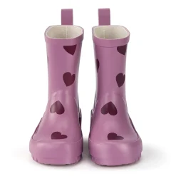 Hot Caracas Gummistövlar Mauve Hearts Barn Kängor, Stövlar & Vinterskor
