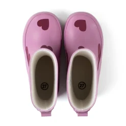Hot Caracas Gummistövlar Mauve Hearts Barn Kängor, Stövlar & Vinterskor