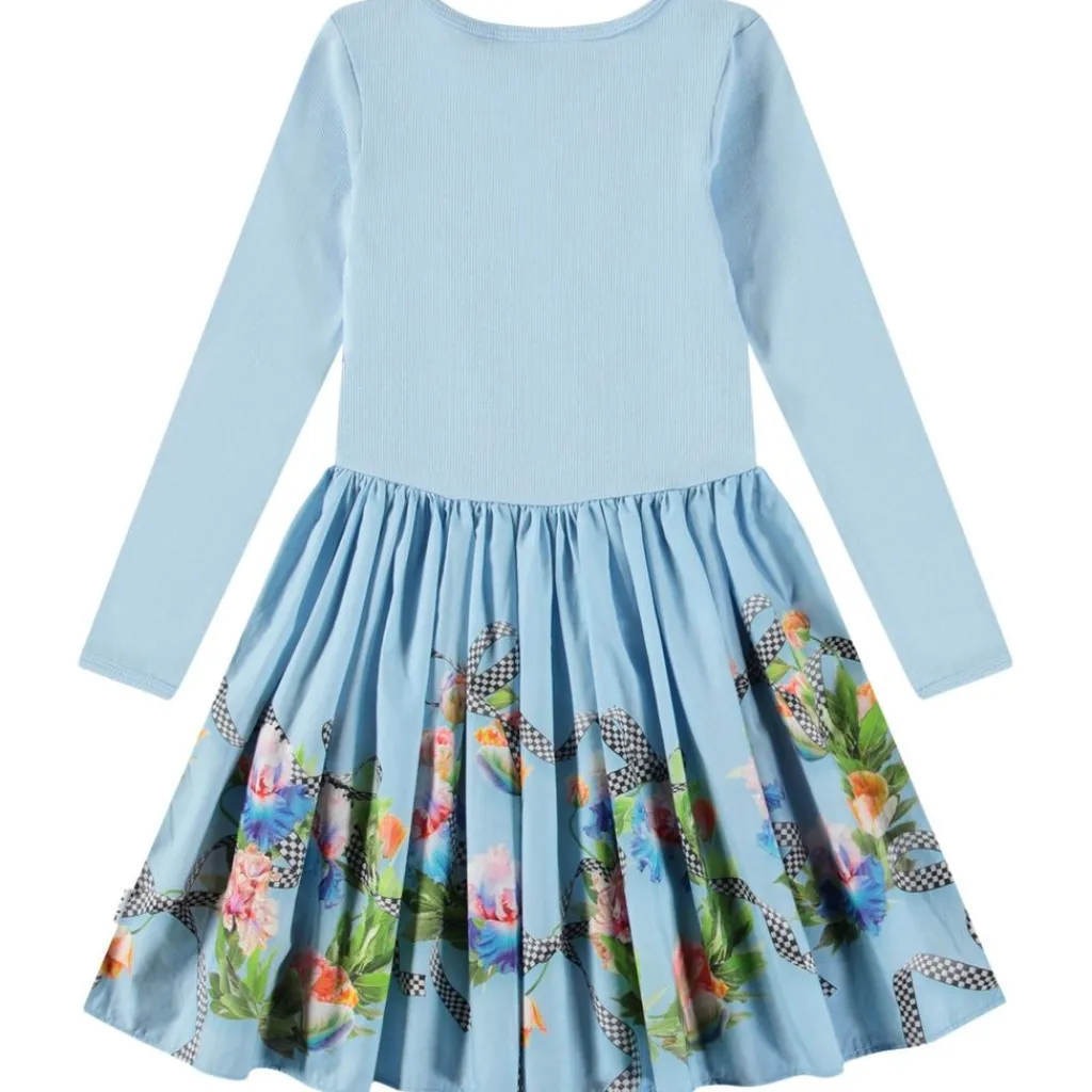 New Casie Long-Sleeved Dress Celebration Barn Klänningar & Kjolar