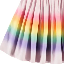 Hot Cassandra Short-Sleeved Dress Fading Sunset Barn Klänningar & Kjolar