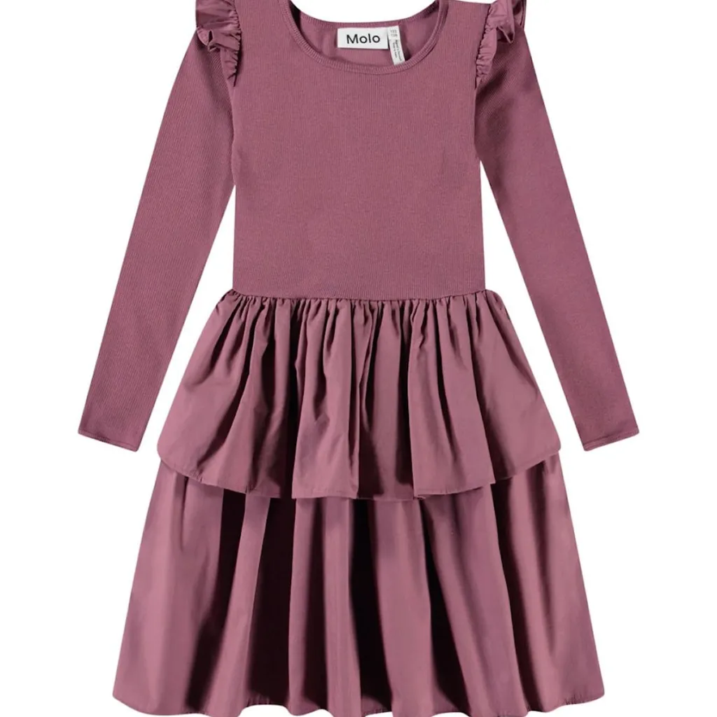 New Cathi Long-Sleeved Dress Tulip Barn Klänningar & Kjolar