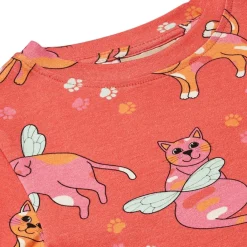 Online Cats T-shirt Pink Punch Barn Tröjor & Toppar