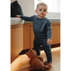 Chalk Ullbody Denimblue Barn Bodys & Bodysuits