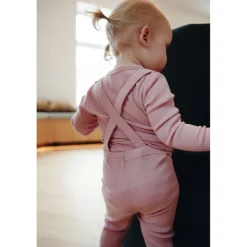 Outlet Chalk Wool Bodysuit Lila Rosa Barn Bodys & Bodysuits