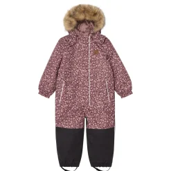 Hot Chamonix Vinteroverall Lilac Flower Overaller