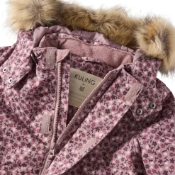Hot Chamonix Vinteroverall Lilac Flower Overaller