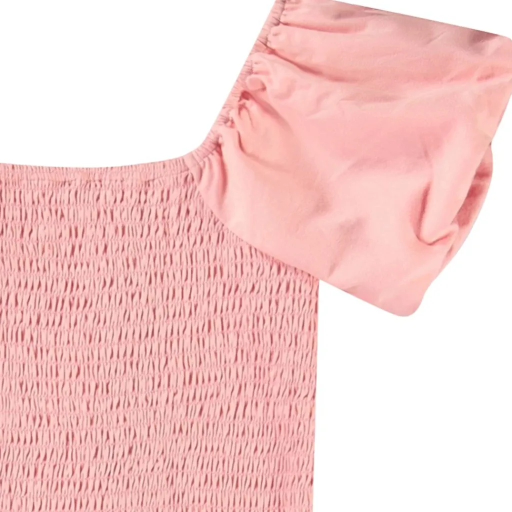 Outlet Cherisla Short-Sleeved Dress Rosequartz Barn Klänningar & Kjolar