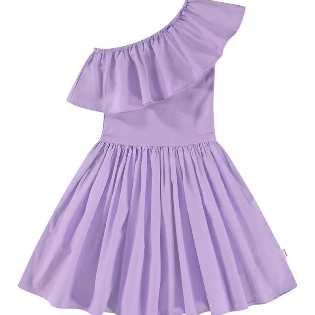 Chloey Short Sleeve Dress Violaceous Barn Klänningar & Kjolar