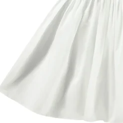 Online Chloey Short Sleeve Dress Crisp White Barn Klänningar & Kjolar