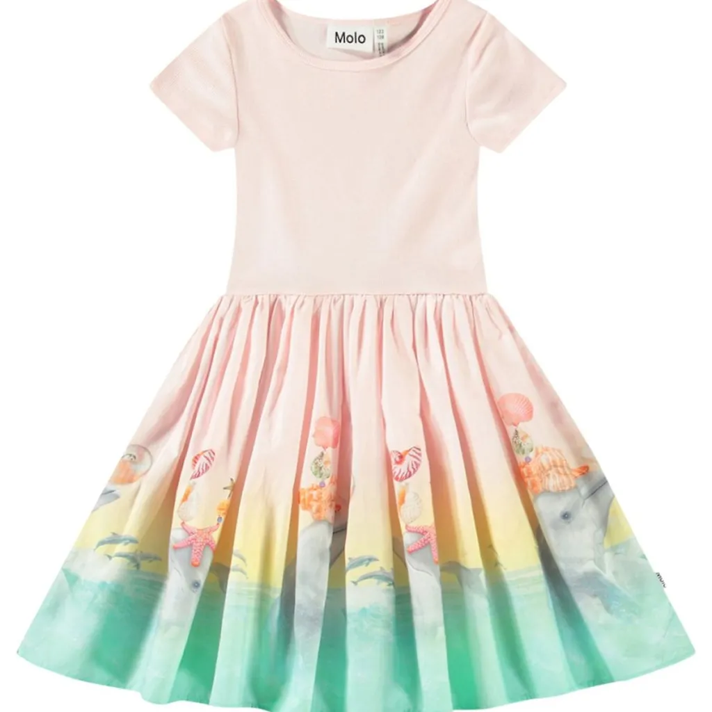 Sale Cissa Short-Sleeved Dress Wave Jumping Barn Klänningar & Kjolar
