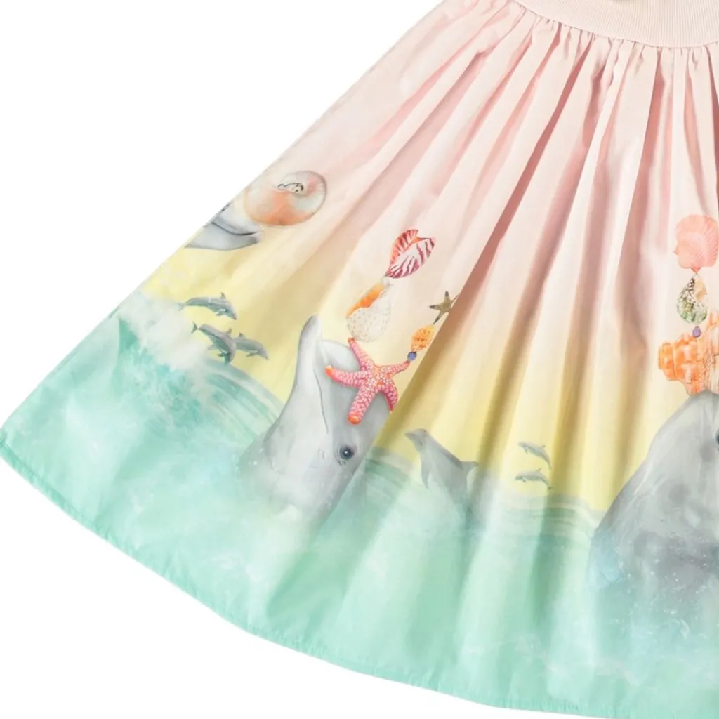 Sale Cissa Short-Sleeved Dress Wave Jumping Barn Klänningar & Kjolar