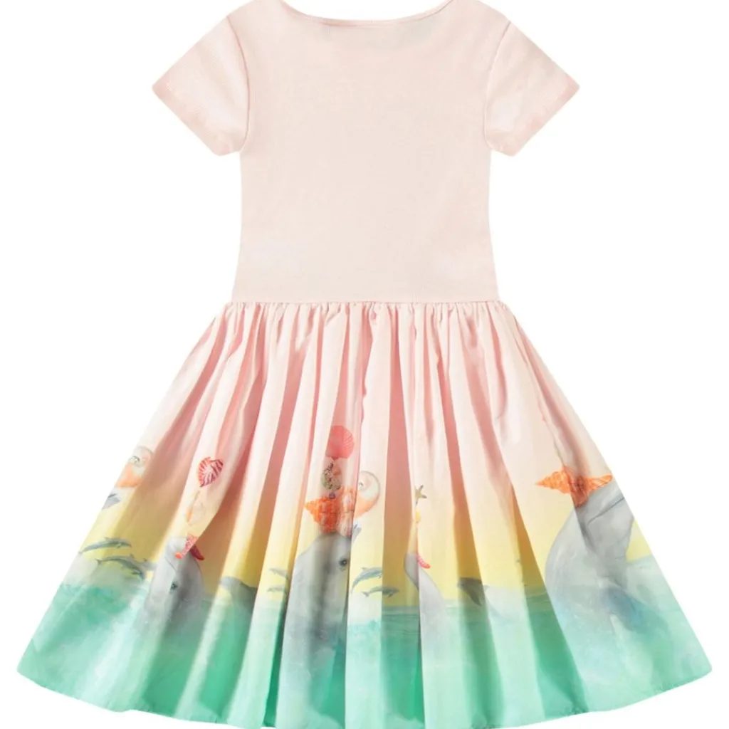 Sale Cissa Short-Sleeved Dress Wave Jumping Barn Klänningar & Kjolar