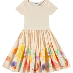 Best Cissa Short-Sleeved Dress Dancing Fruits Barn Klänningar & Kjolar