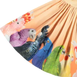 Discount Cissa Short-Sleeved Dress Rainbow Parrots Barn Klänningar & Kjolar