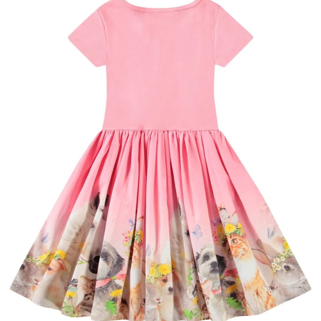 Best Cissa Short-Sleeved Dress Midsummer Barn Klänningar & Kjolar