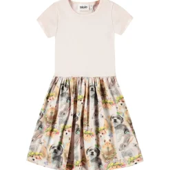 New Cissa Short-Sleeved Dress Festival Friends Barn Klänningar & Kjolar