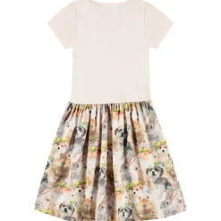 New Cissa Short-Sleeved Dress Festival Friends Barn Klänningar & Kjolar