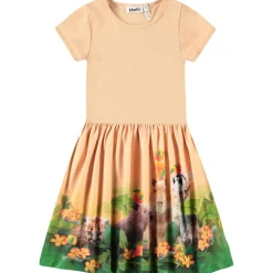 Hot Cissa Short-Sleeved Dress Jungle Games Barn Klänningar & Kjolar