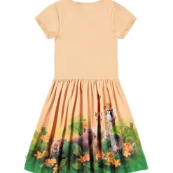 Hot Cissa Short-Sleeved Dress Jungle Games Barn Klänningar & Kjolar