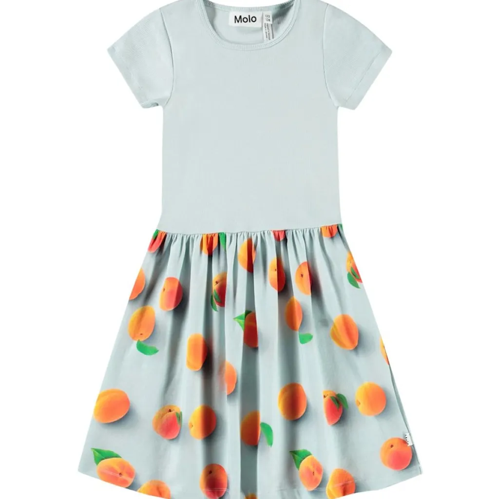 Discount Cissa Short-Sleeved Dress Fresh Apricots Barn Klänningar & Kjolar