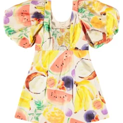 Outlet Cissy Short-Sleeved Dress Fruit Salad Barn Klänningar & Kjolar