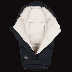 Clearance City North Åkpåse - Extra Varm Black Cream Barn Barnvagnstillbehör