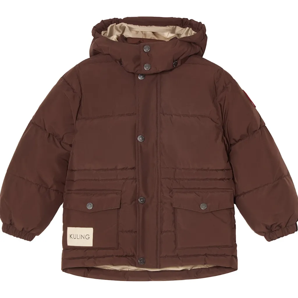 New Cleveland Vadderad Jacka Brown Jackor & Kappor