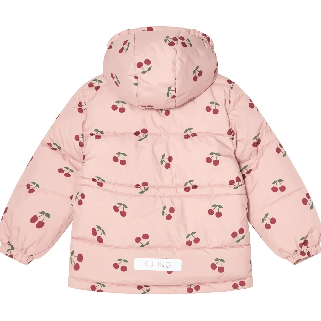 New Cleveland Vadderad Jacka Woody Rose Cherry Jackor & Kappor