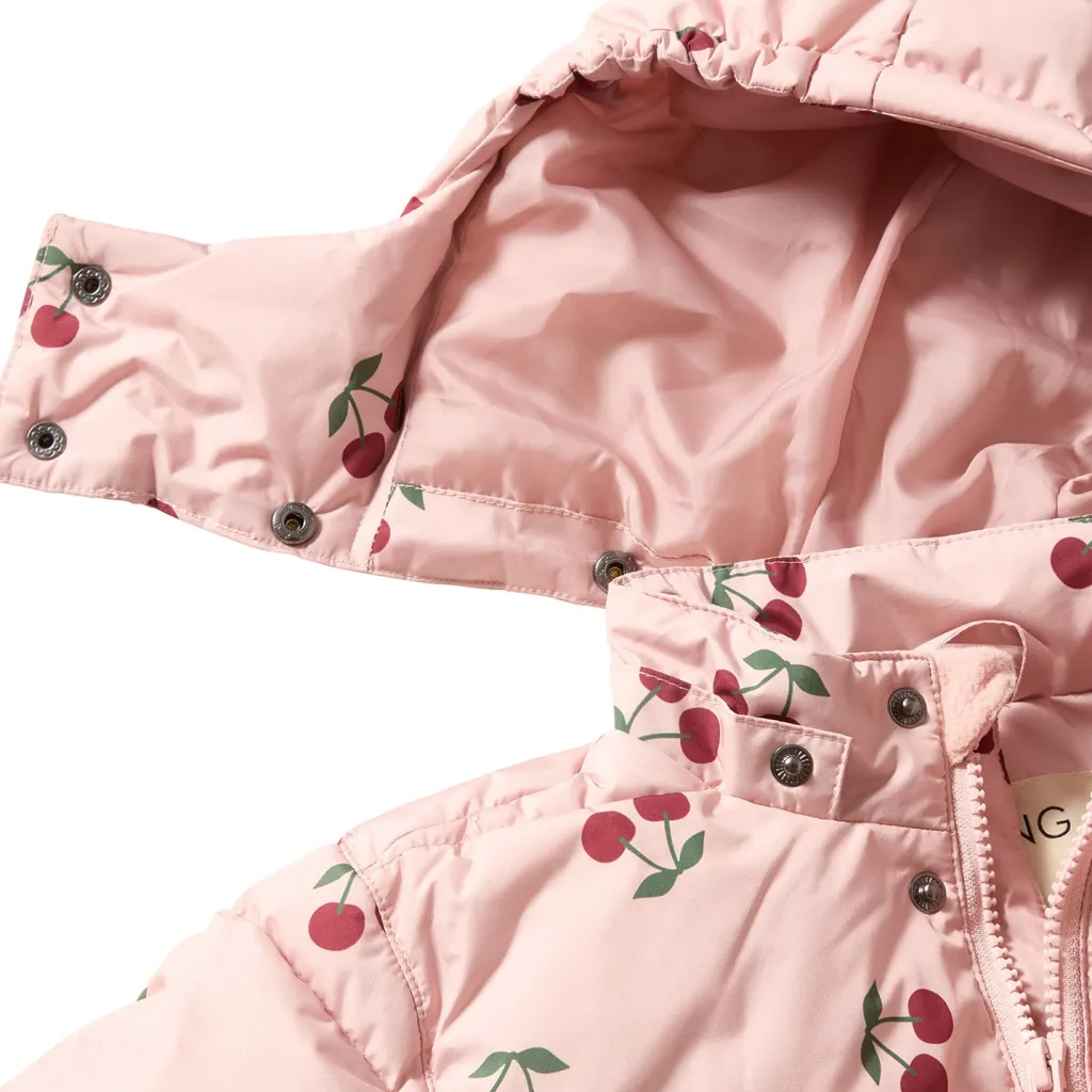 New Cleveland Vadderad Jacka Woody Rose Cherry Jackor & Kappor