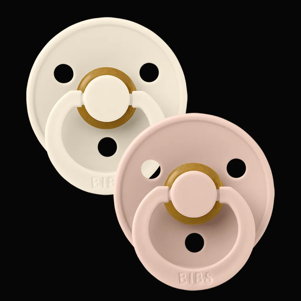 Best Colour 2-pack Runda Latexnappar Ivory Blush Nappar & Napphållare