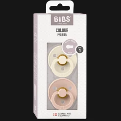 Best Colour 2-pack Runda Latexnappar Ivory Blush Nappar & Napphållare