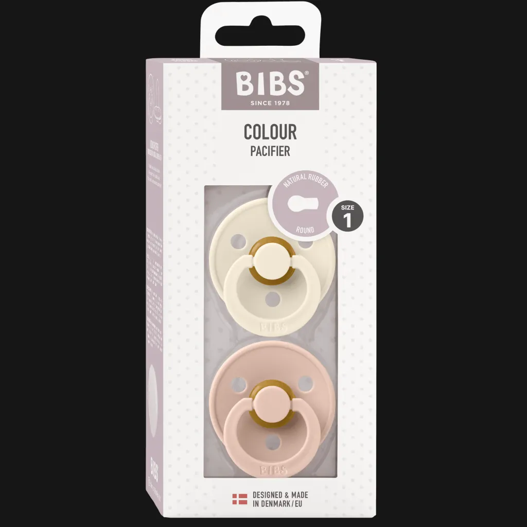 Best Colour 2-pack Runda Latexnappar Ivory Blush Nappar & Napphållare