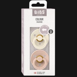 Best Colour 2-pack Runda Latexnappar Ivory Blush Nappar & Napphållare