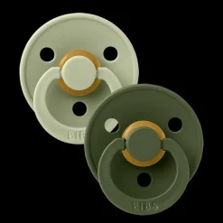 Online Colour 2-pack Runda Latexnappar Sage Hunter Green Nappar & Napphållare