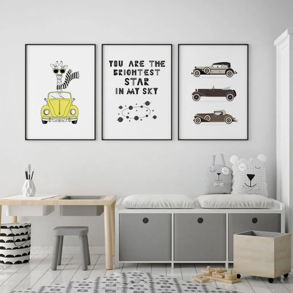 Clearance Cool Giraff Poster Barn Barnrumsaccessoarer